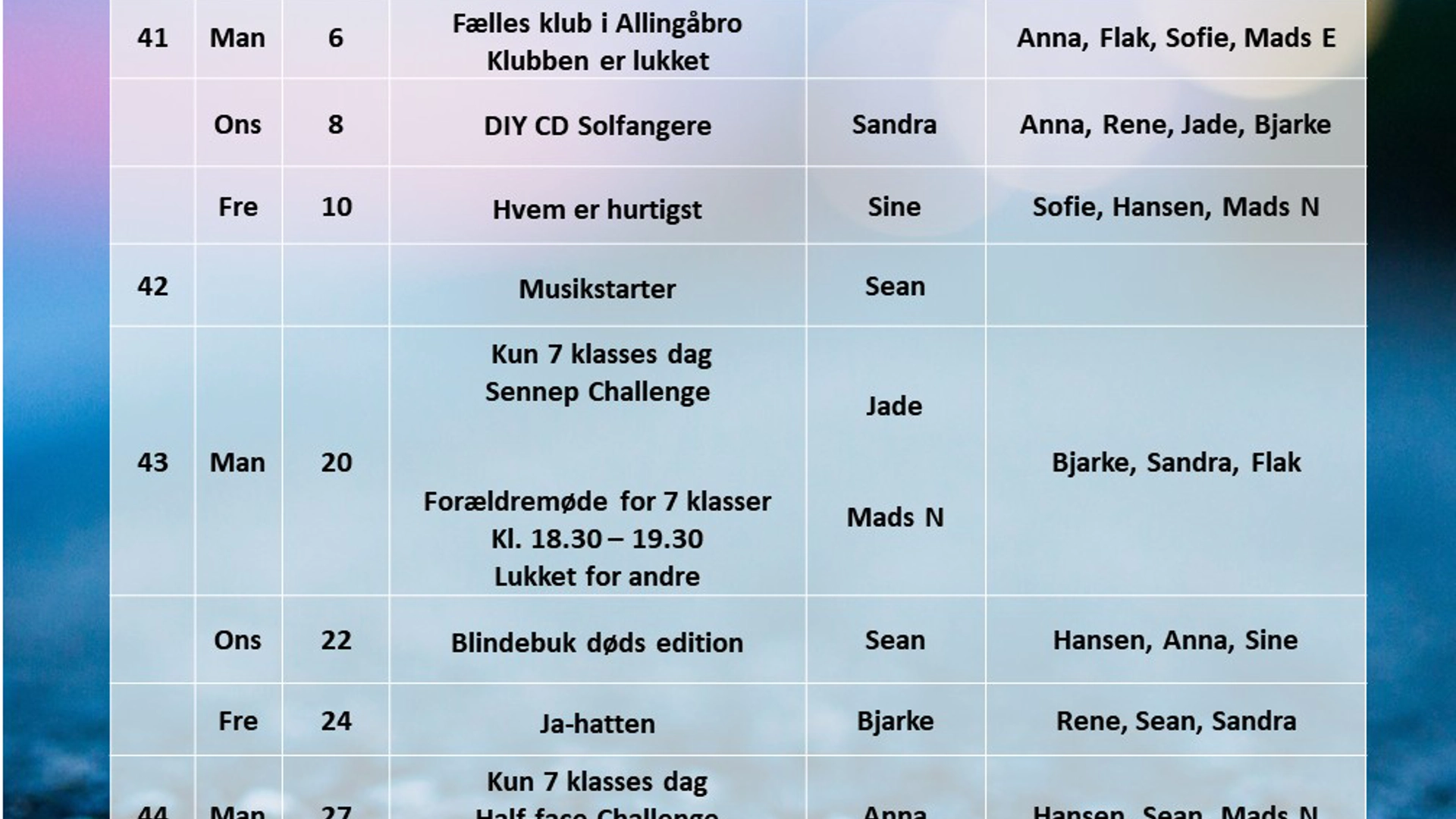 Grenaa Ungdomsklub 2025/2026 - Klik for at tilmelde dig