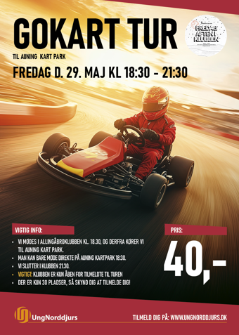 Allingåbro - Gokart-tur - Klik for at tilmelde dig