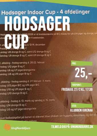 Hodsager Cup - Klik for at tilmelde dig