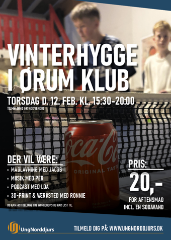 Vinterhygge i Ørum Klub - Klik for at tilmelde dig