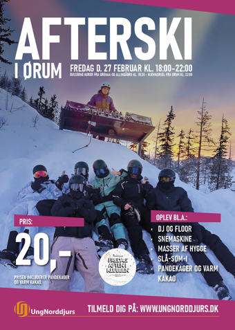 Afterski i Ørum - Klik for at tilmelde dig
