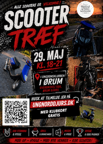 Ørum Klub - Scooter Træf med klubkort - Klik for at tilmelde dig