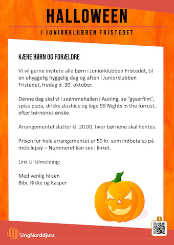 Fristedet - Halloween - Klik for at tilmelde dig