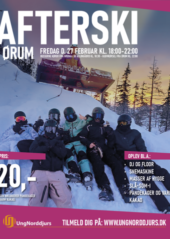 Afterski i Ørum - Klik for at tilmelde dig