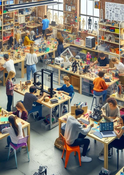 Foto af Makerspace