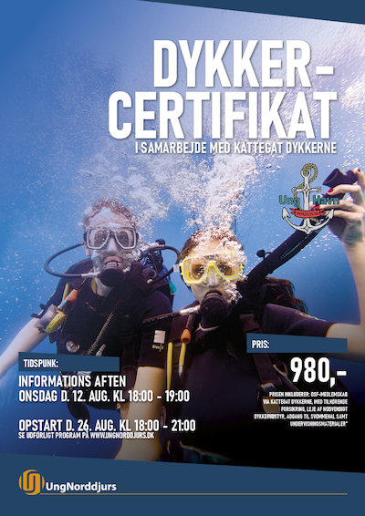 Dykkercertifikat Plakat
