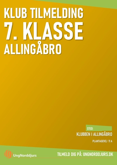 Klubtilmelding Allingåbro