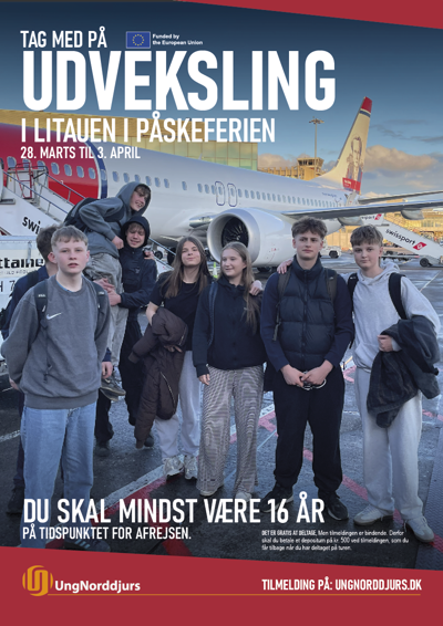 Plakat Udveksling i Litauen