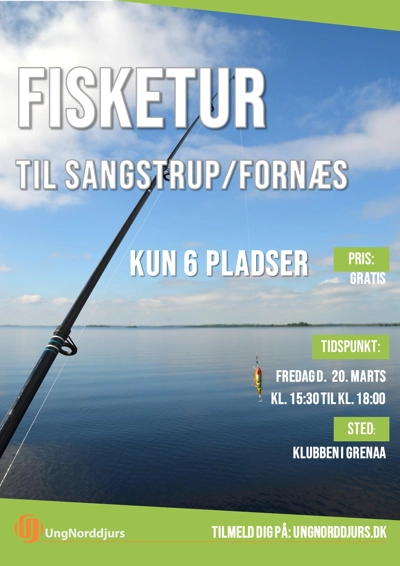 Fisketur til Sangstrup plakat