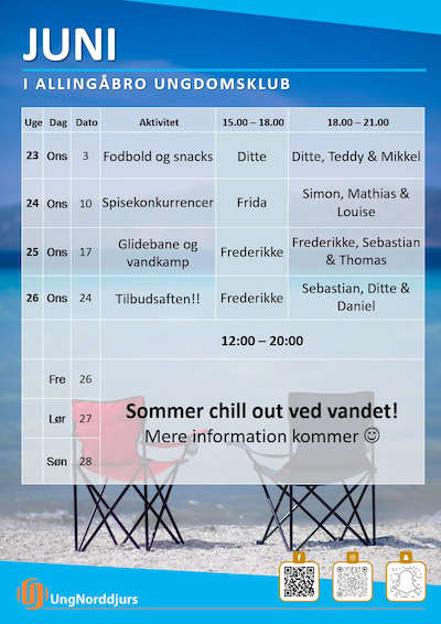 Klubkalender foto