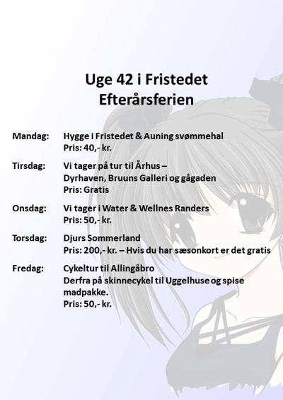 Foto uge 42 i Fristedet