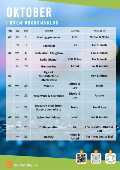 Klukalender plakat