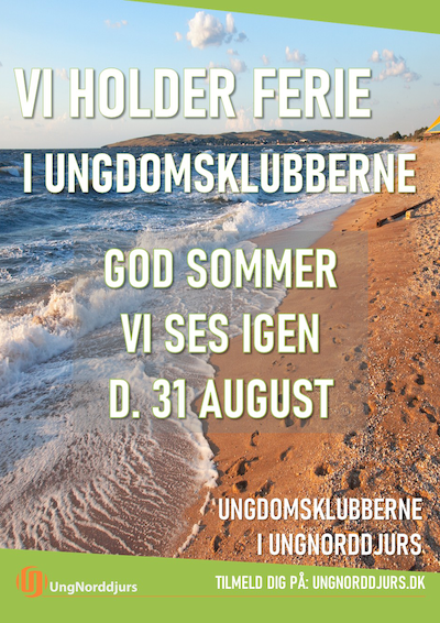 Ferie plakat