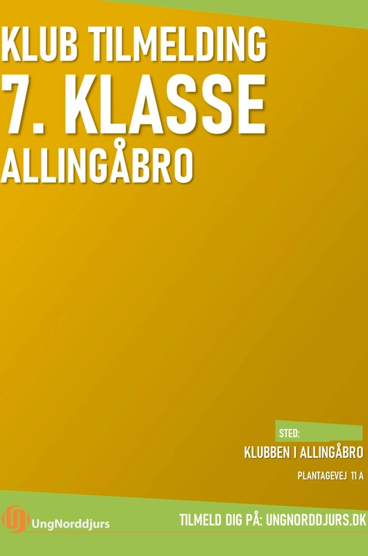 Klubtilmelding Allingåbro