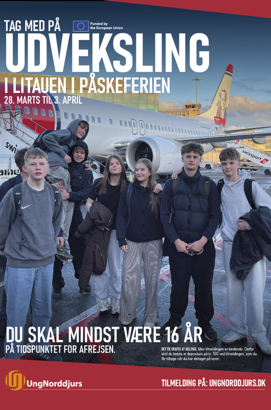 Plakat Udveksling i Litauen