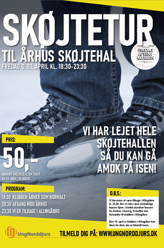 Skøjtetur plakat