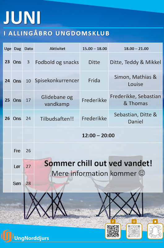 Klubkalender foto