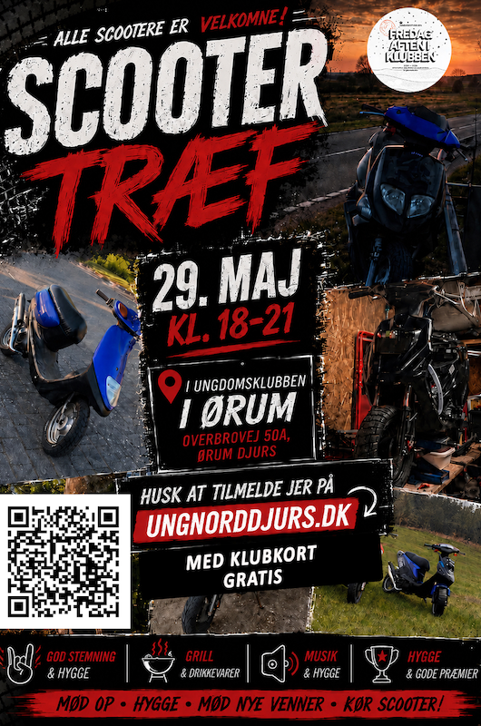 Scootertræf plakat
