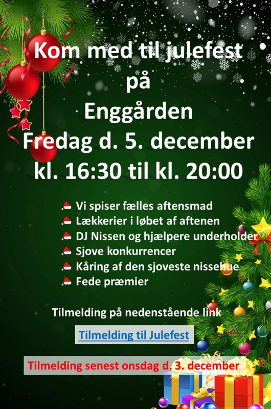 Foto Julefest på Enggården