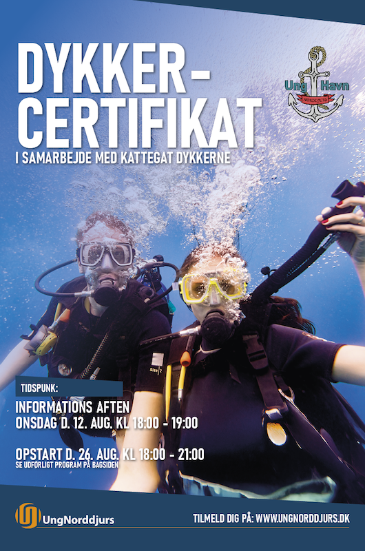 Dykkercertifikat plakat