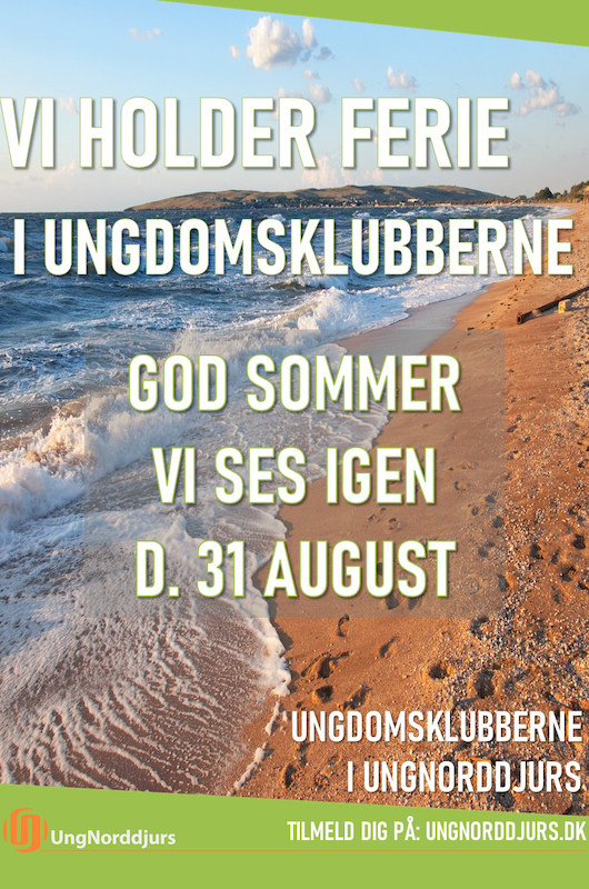 Ferie plakat