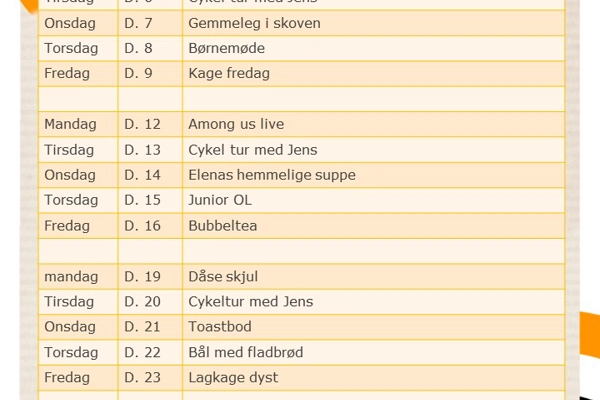 plakat Juniorklubben maj 2025